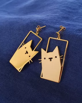 KITTY Golden Earrings | Gold