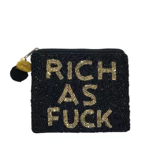 LA CHIC DESIGNS | Rich AF Beaded Coin Pouch