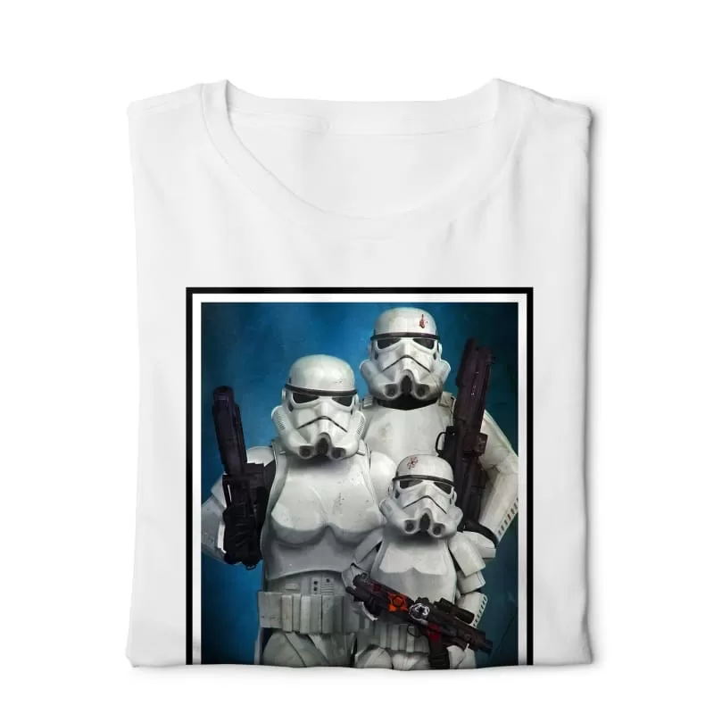 La Familia Star Wars - Digital Graphics Basic T-shirt White