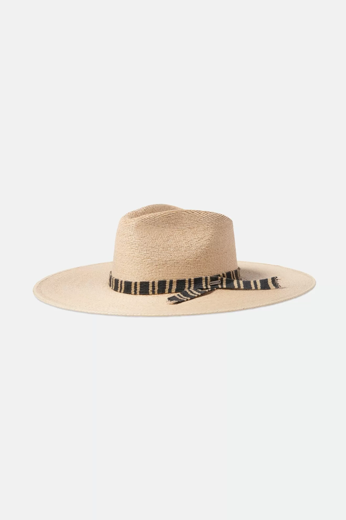 Leigh Straw Fedora - Natural