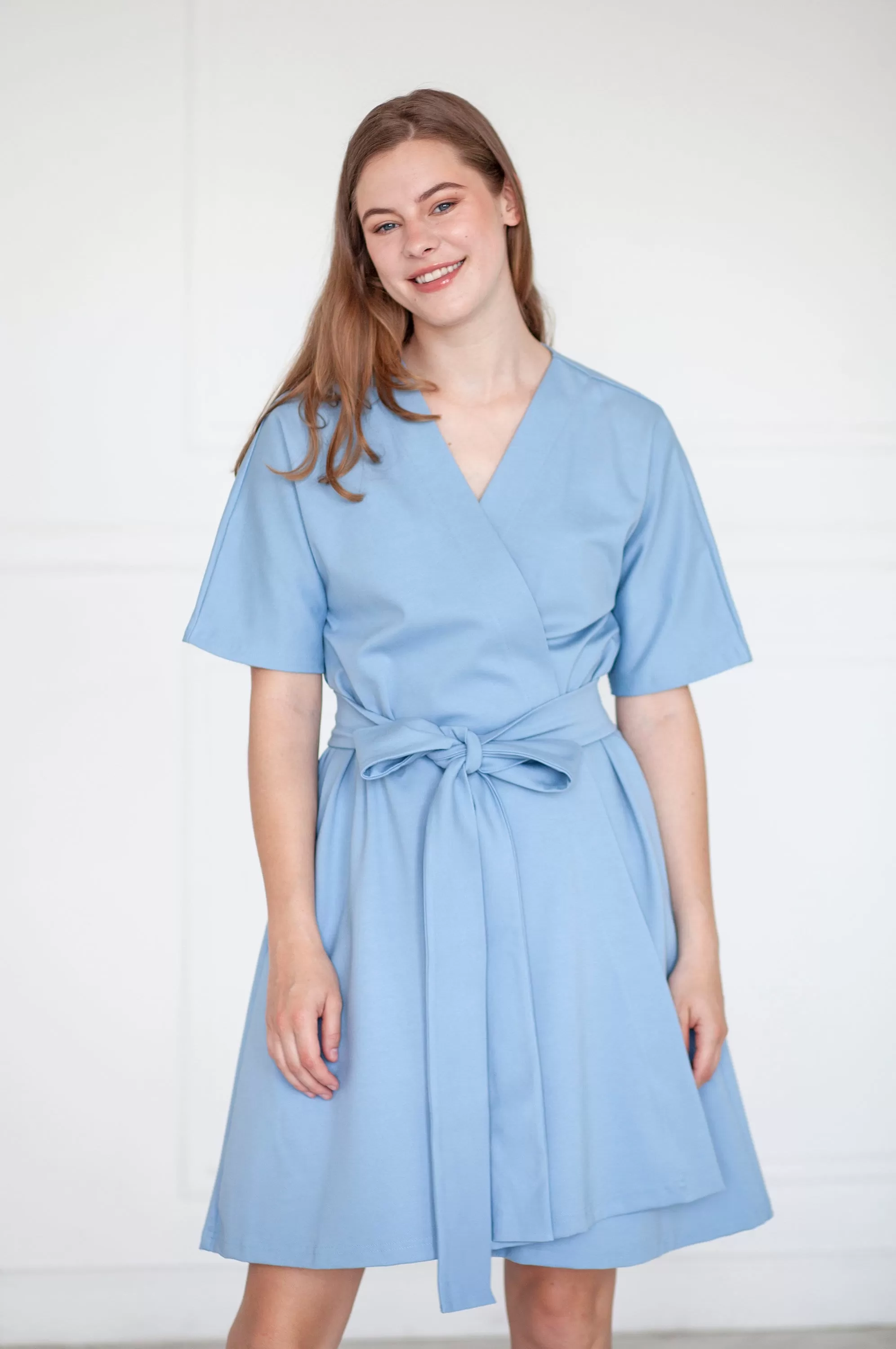 LeMuse SUMMER MARINE dress, Sky blue, L