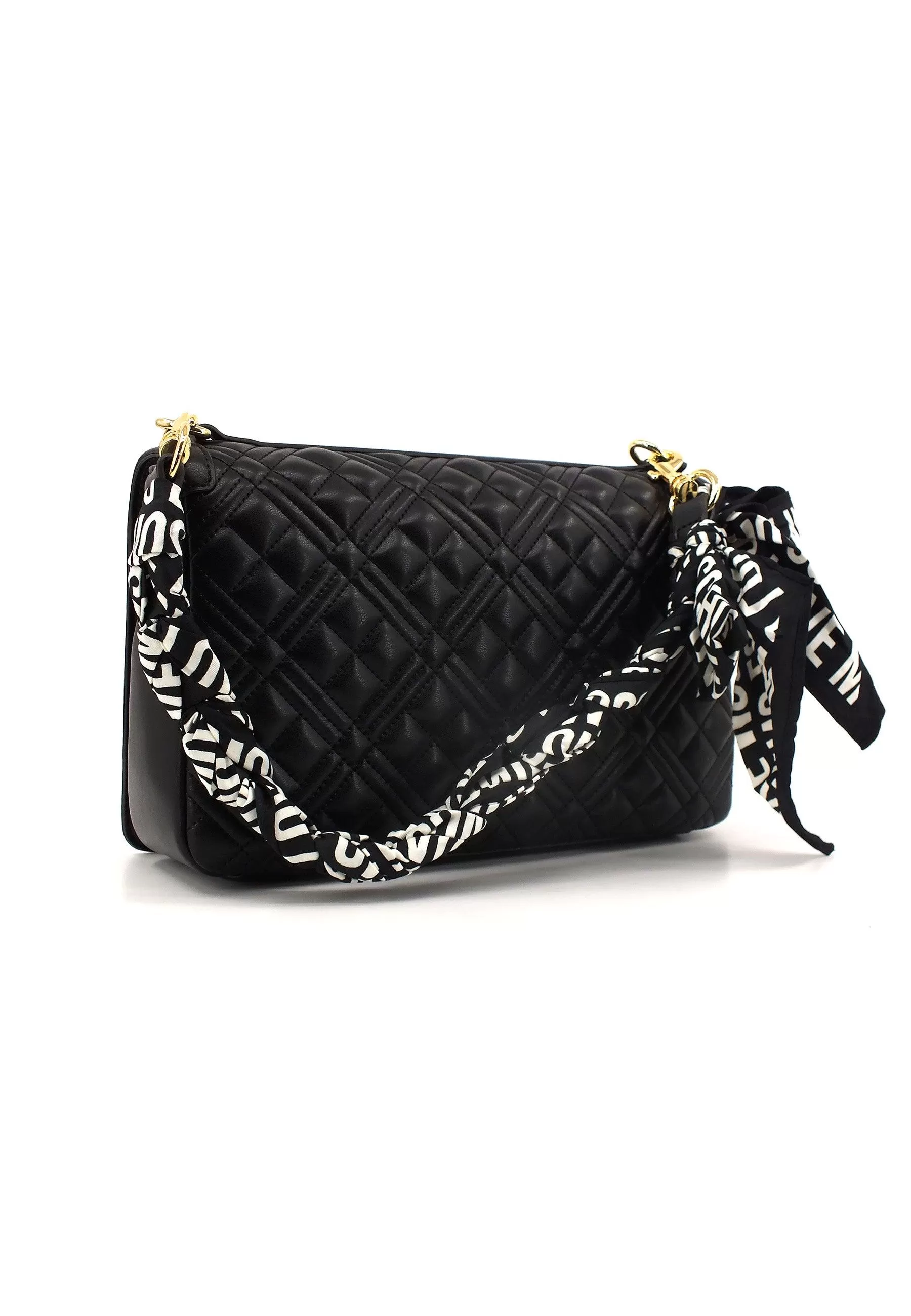 LOVE MOSCHINO Borsa Flap Fiocco Nero JC4269PP0HKM100A