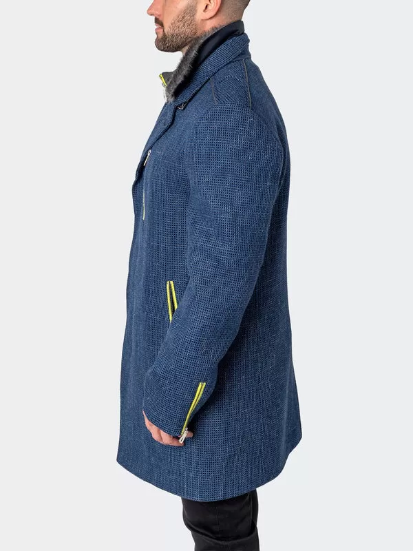 Maceoo Jacket | Peacoat CaptainSquare Blue