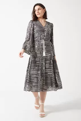 Marc Angelo Long Sleeve Dress