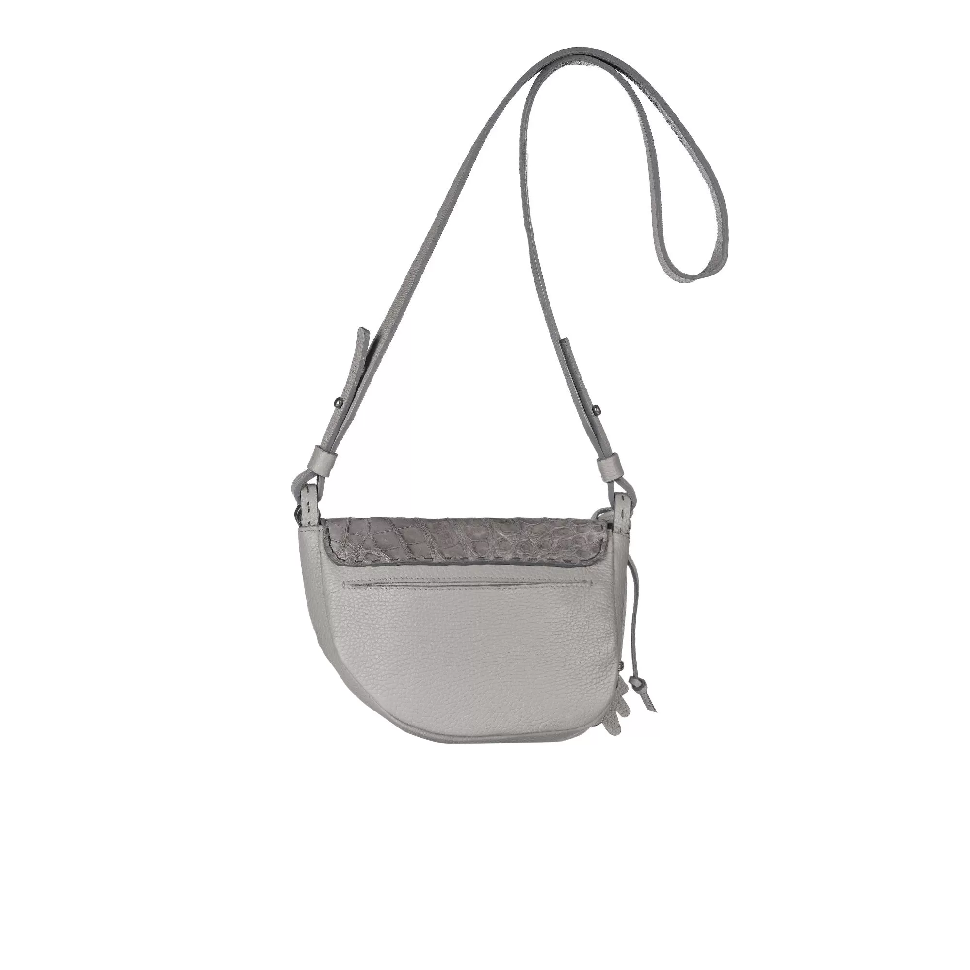 Marinella S Muflone Croco Grey