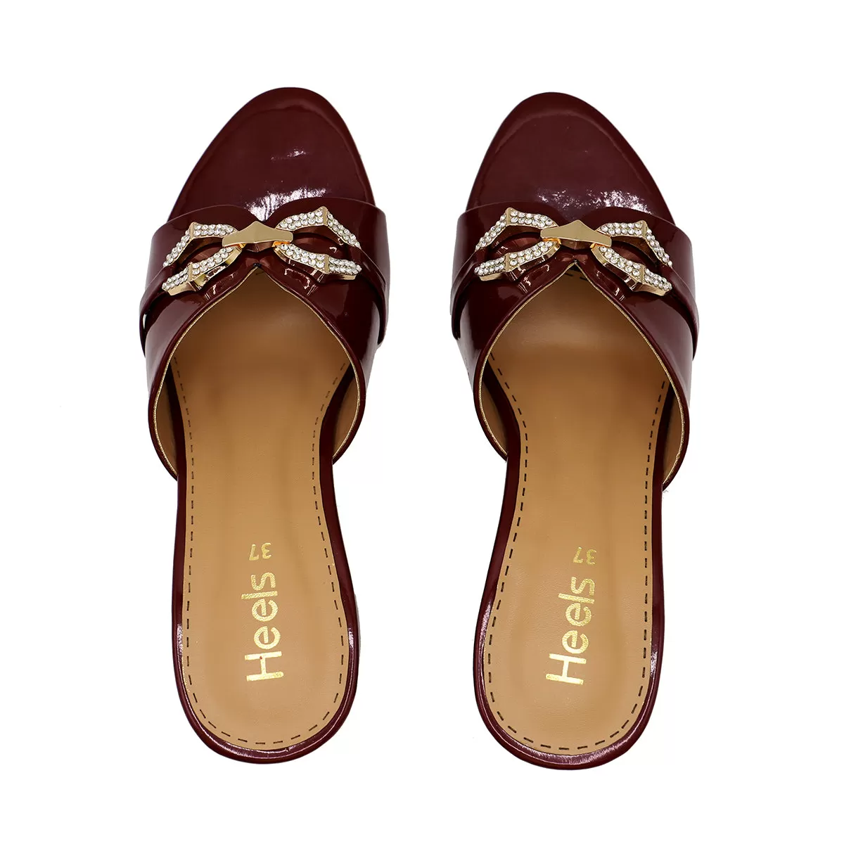 Maroon Fancy Slipper 040716