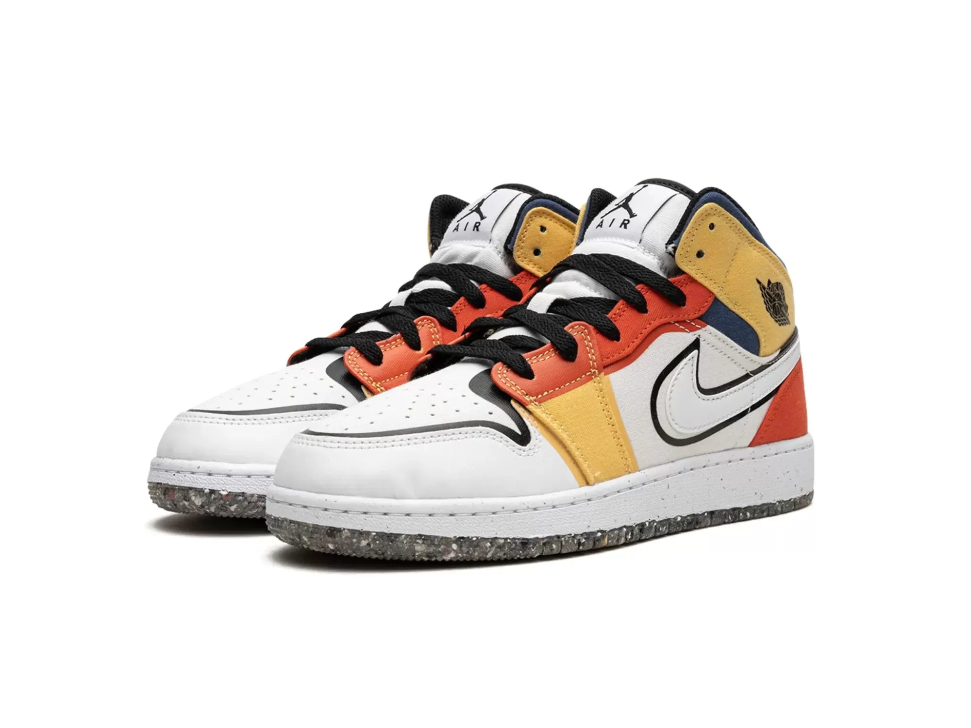 Nike Air Jordan 1 Mid "Multi-Color Canvas"