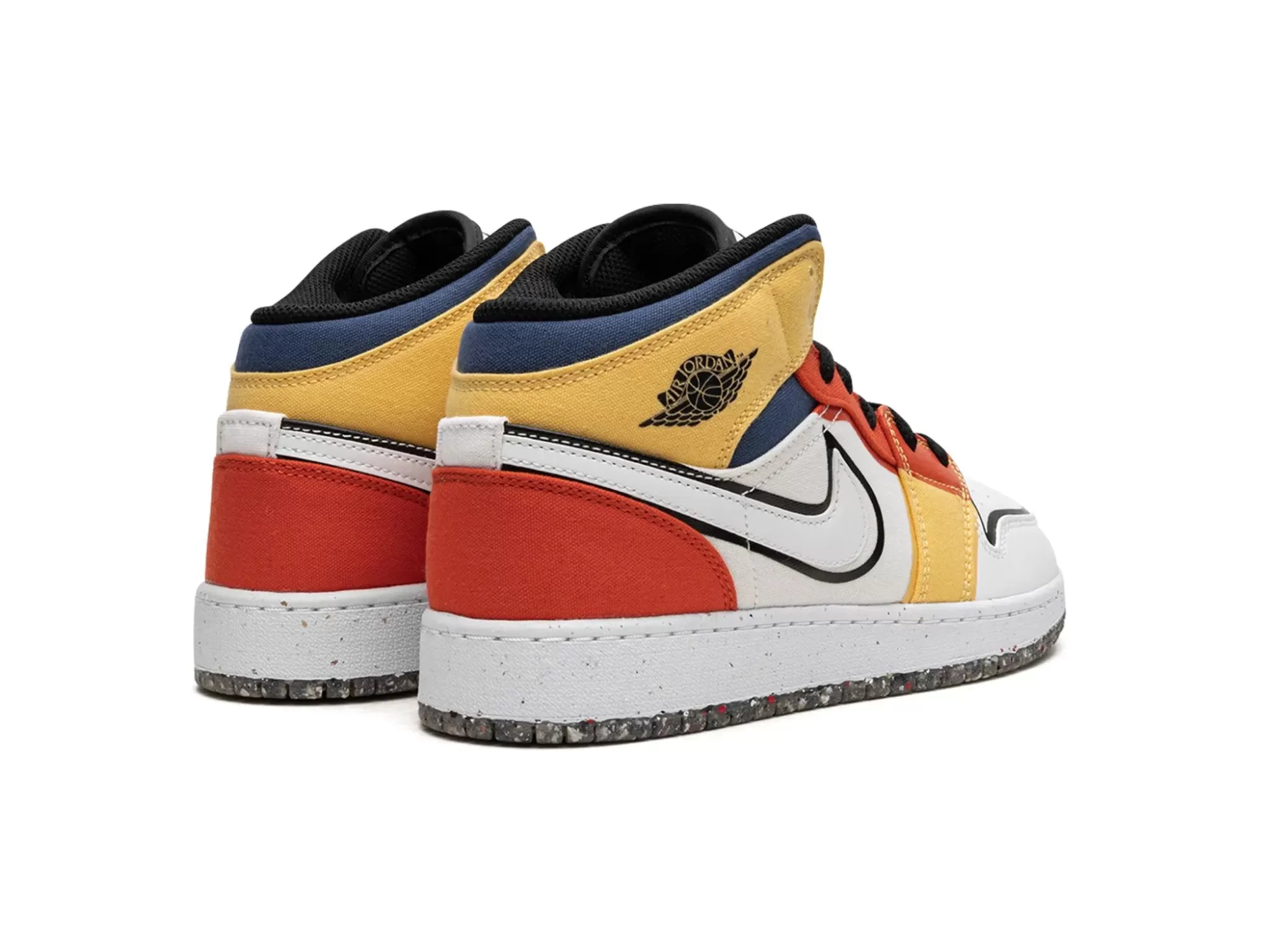 Nike Air Jordan 1 Mid "Multi-Color Canvas"