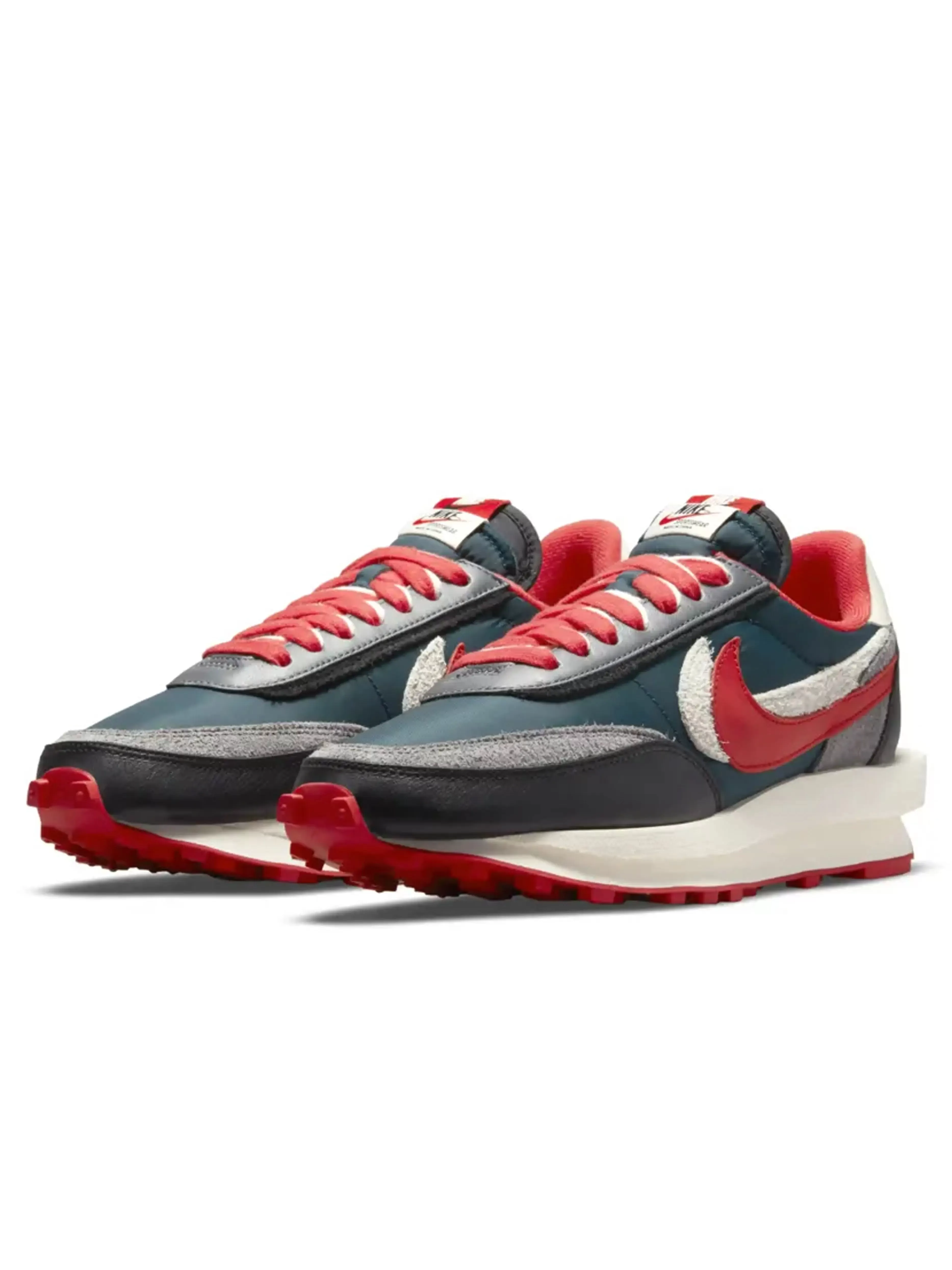 Nike x Sacai x Undercover LD Midnight Spruce University Red