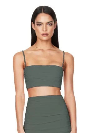 Nookie Aria Crop - Khaki