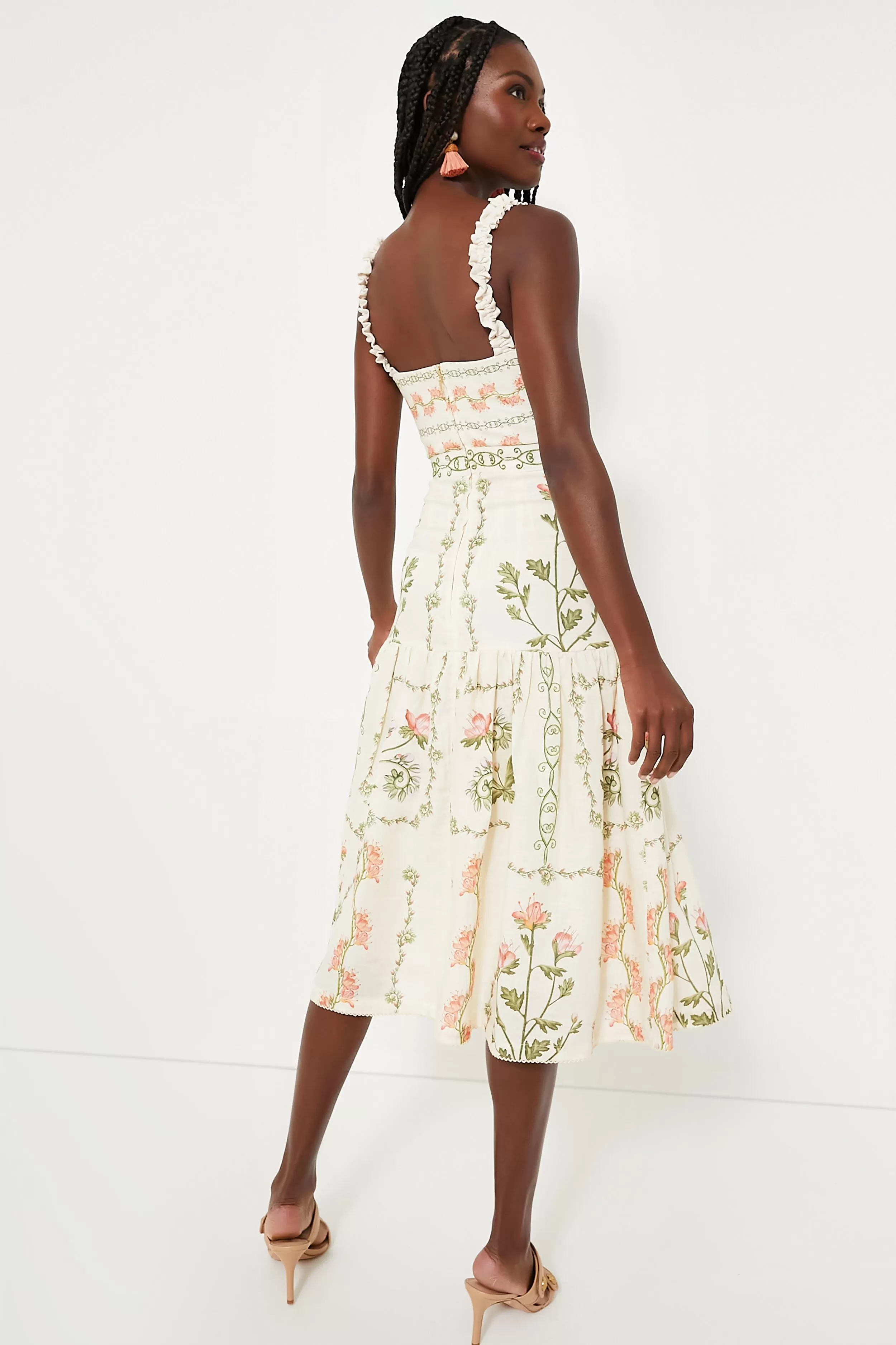 Oasis Nispero Midi Dress