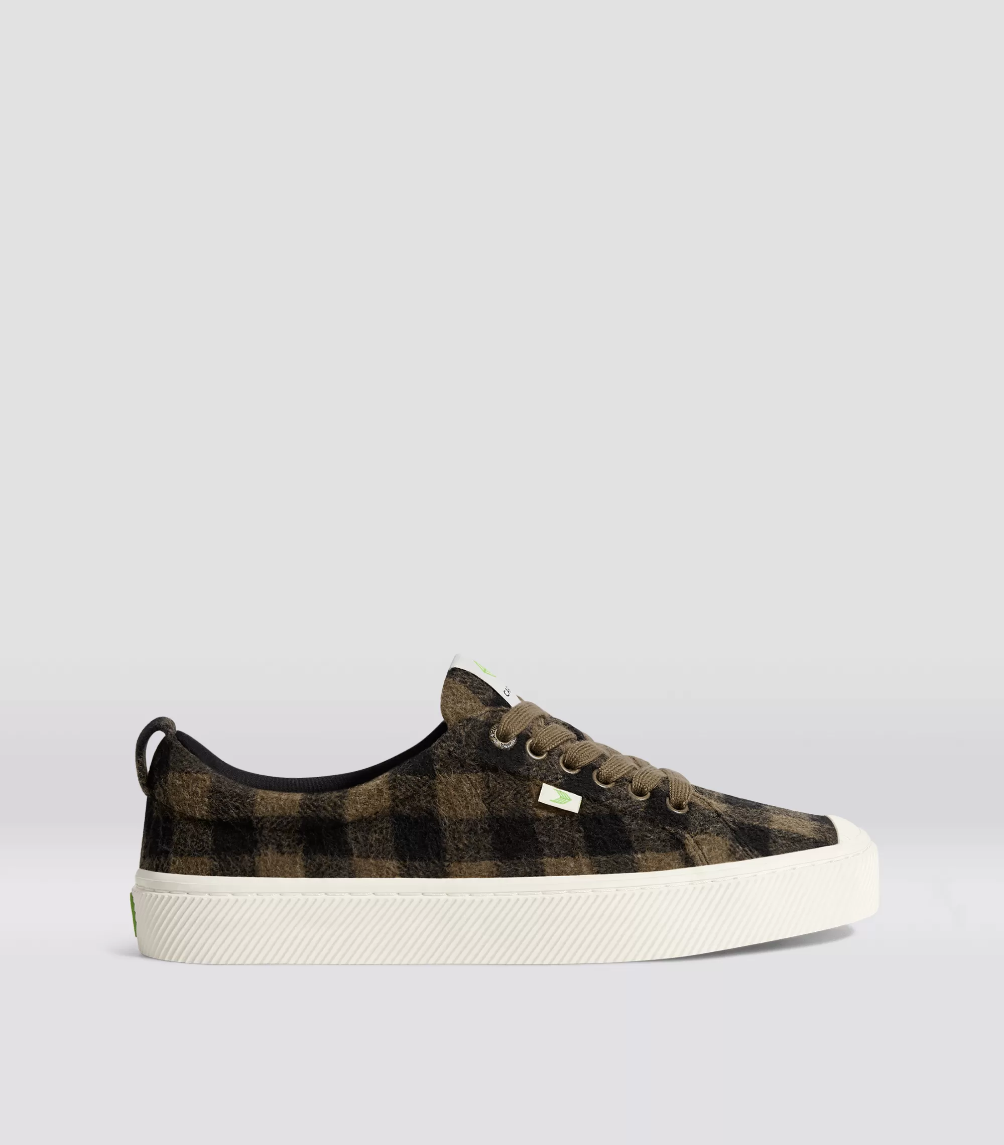 OCA Low Brown Plaid Sneaker Men