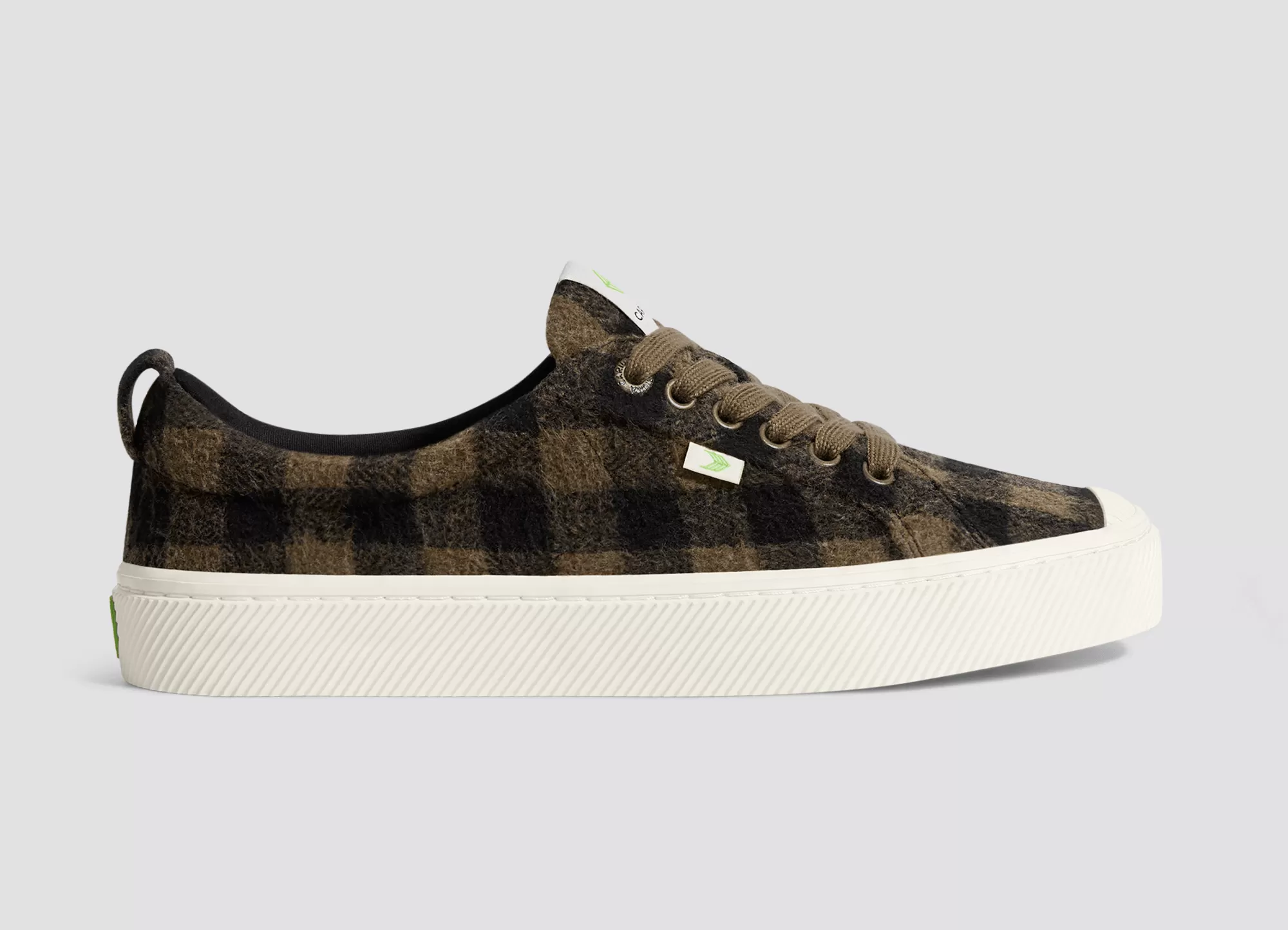 OCA Low Brown Plaid Sneaker Men