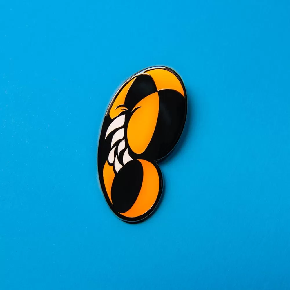 Official SEGA Crazy Taxi Pin Badge