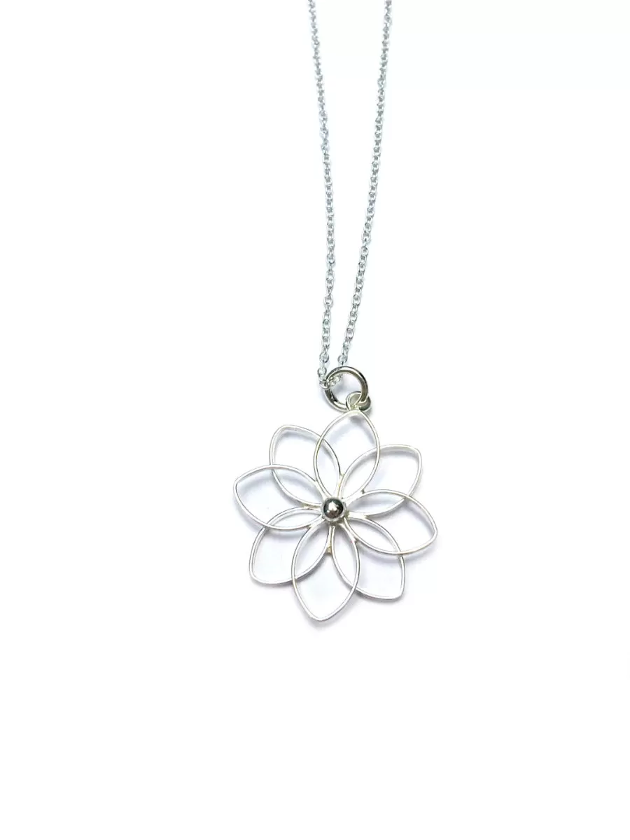 Open Flower Necklace