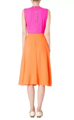 Orange Cocktail Dress