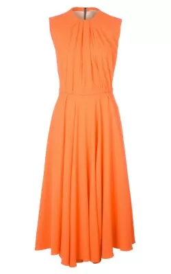 Orange Cocktail Dress