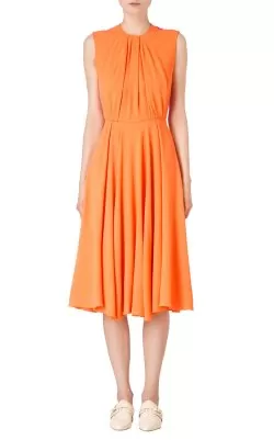 Orange Cocktail Dress