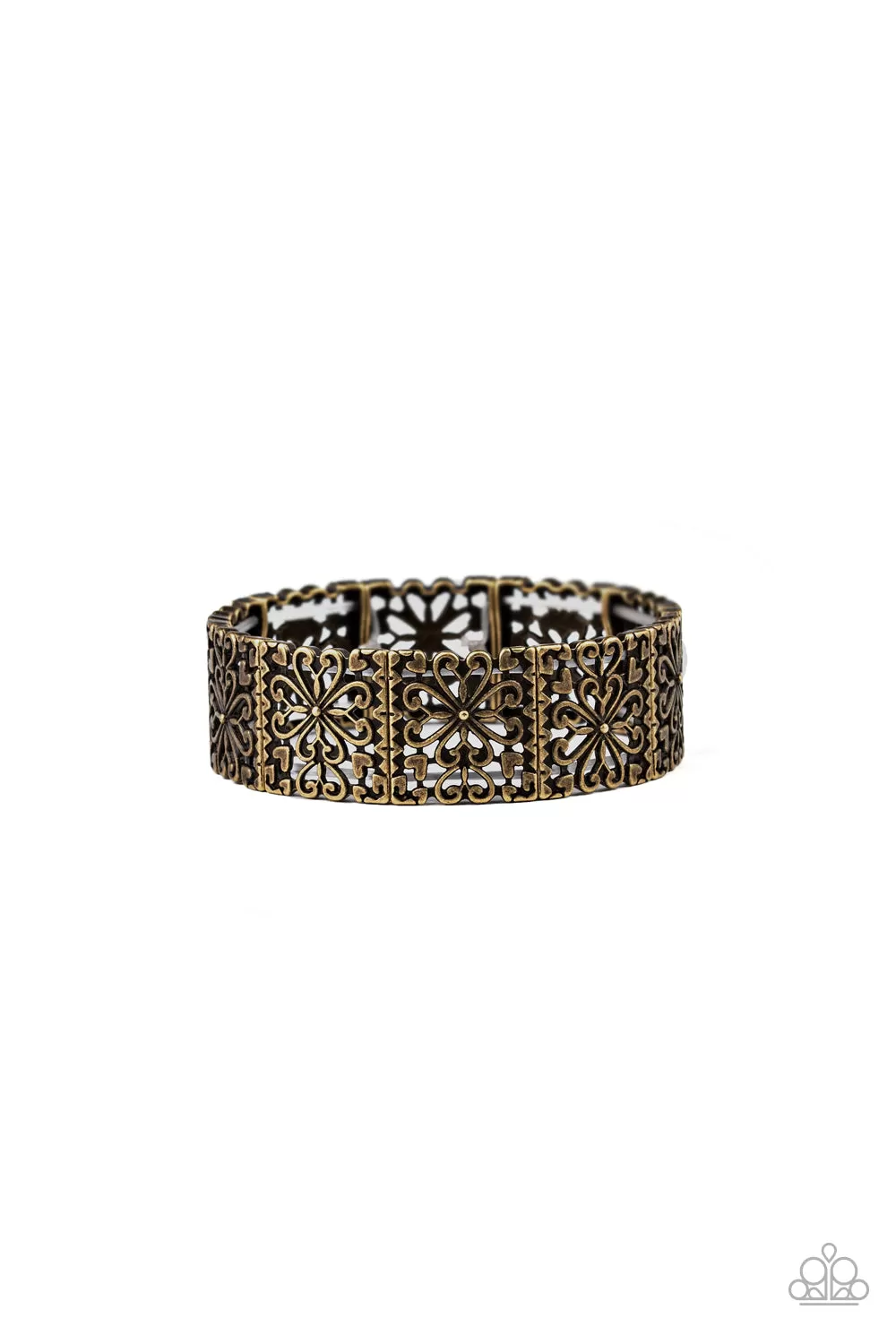 Paparazzi Summer Scandal Brass Bracelet