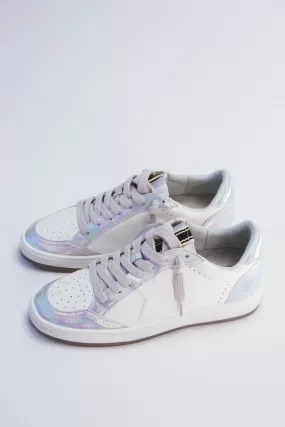 Paz Retro Sneaker, Iridescent Silver | SHUSHOP