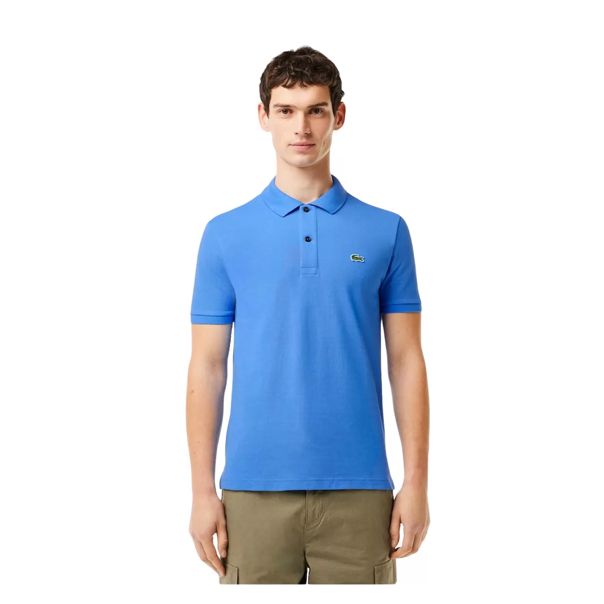 Polo Uomo Lacoste Slim Fit Azzurro (L99)