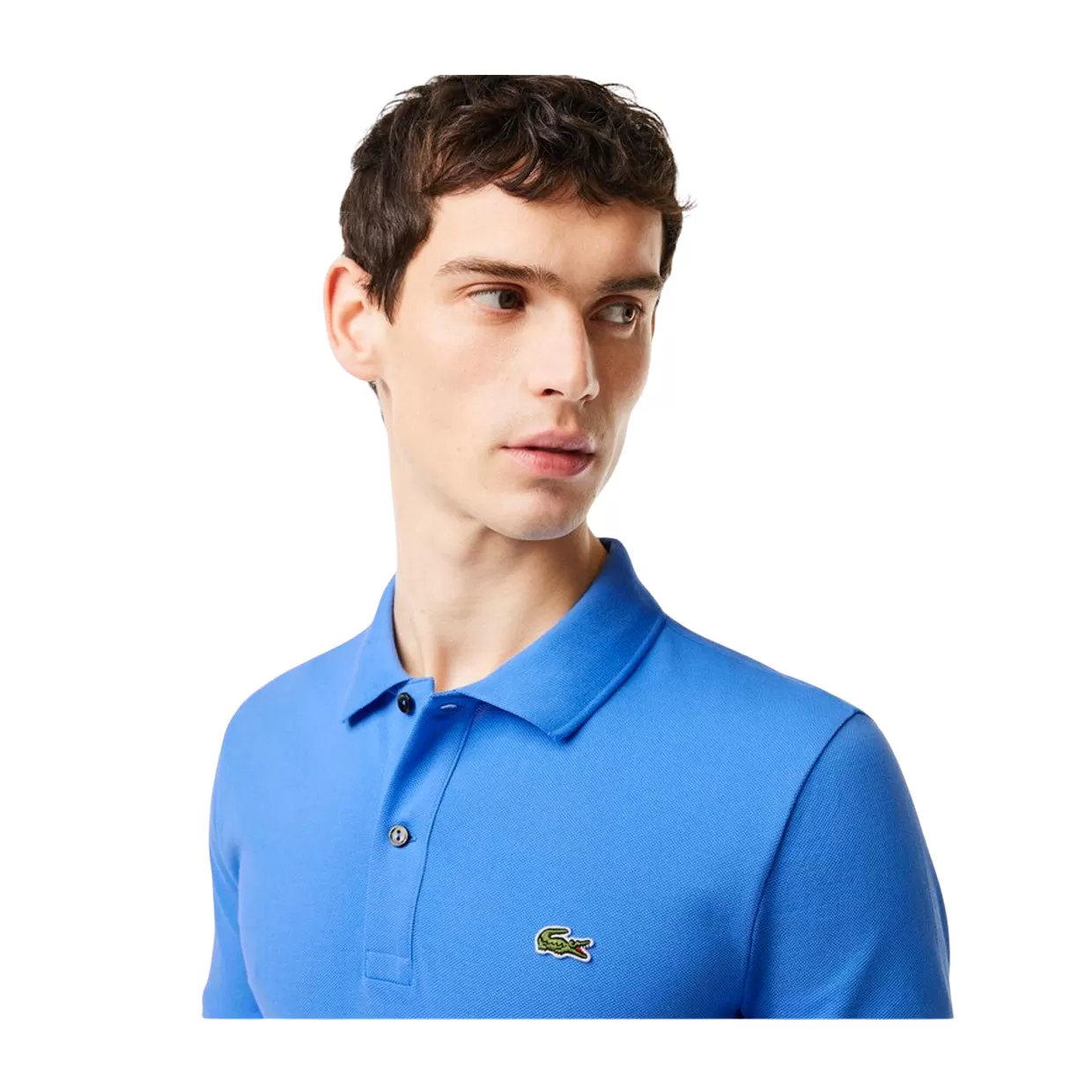 Polo Uomo Lacoste Slim Fit Azzurro (L99)