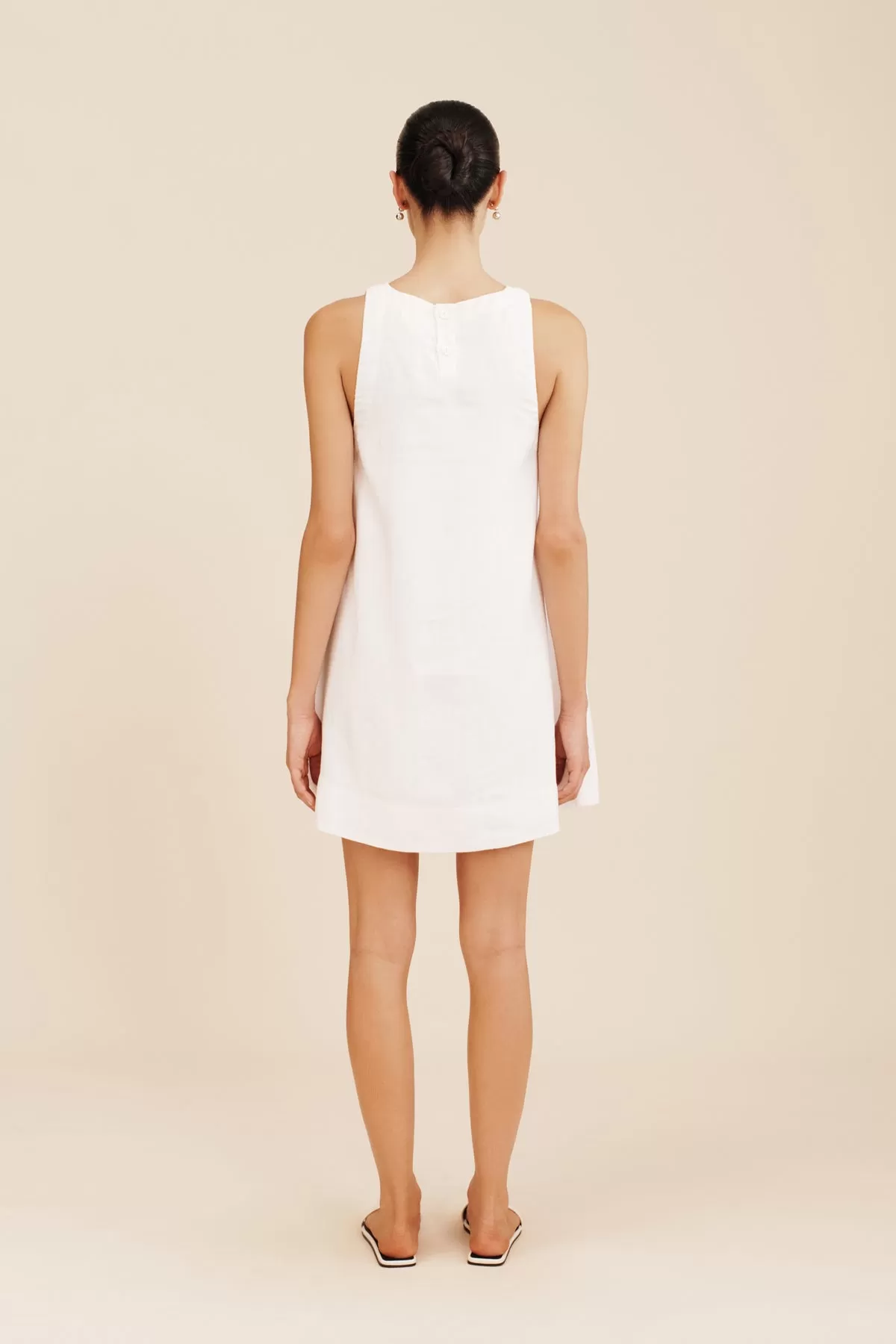 POPPY DRESS - IVORY