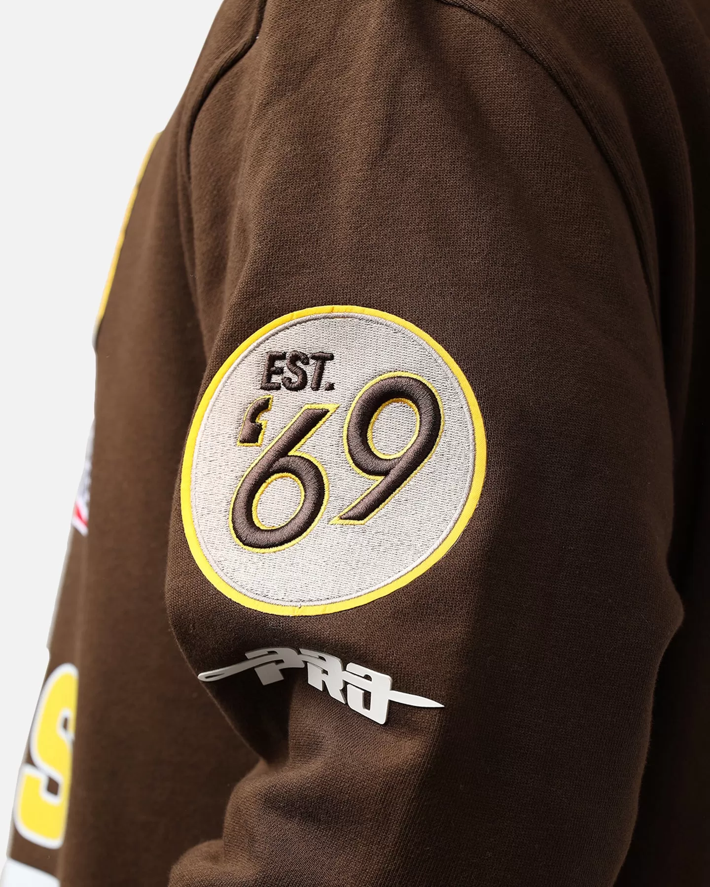 Pro Standard San Diego Padres Fast Lane Hoodie Brown