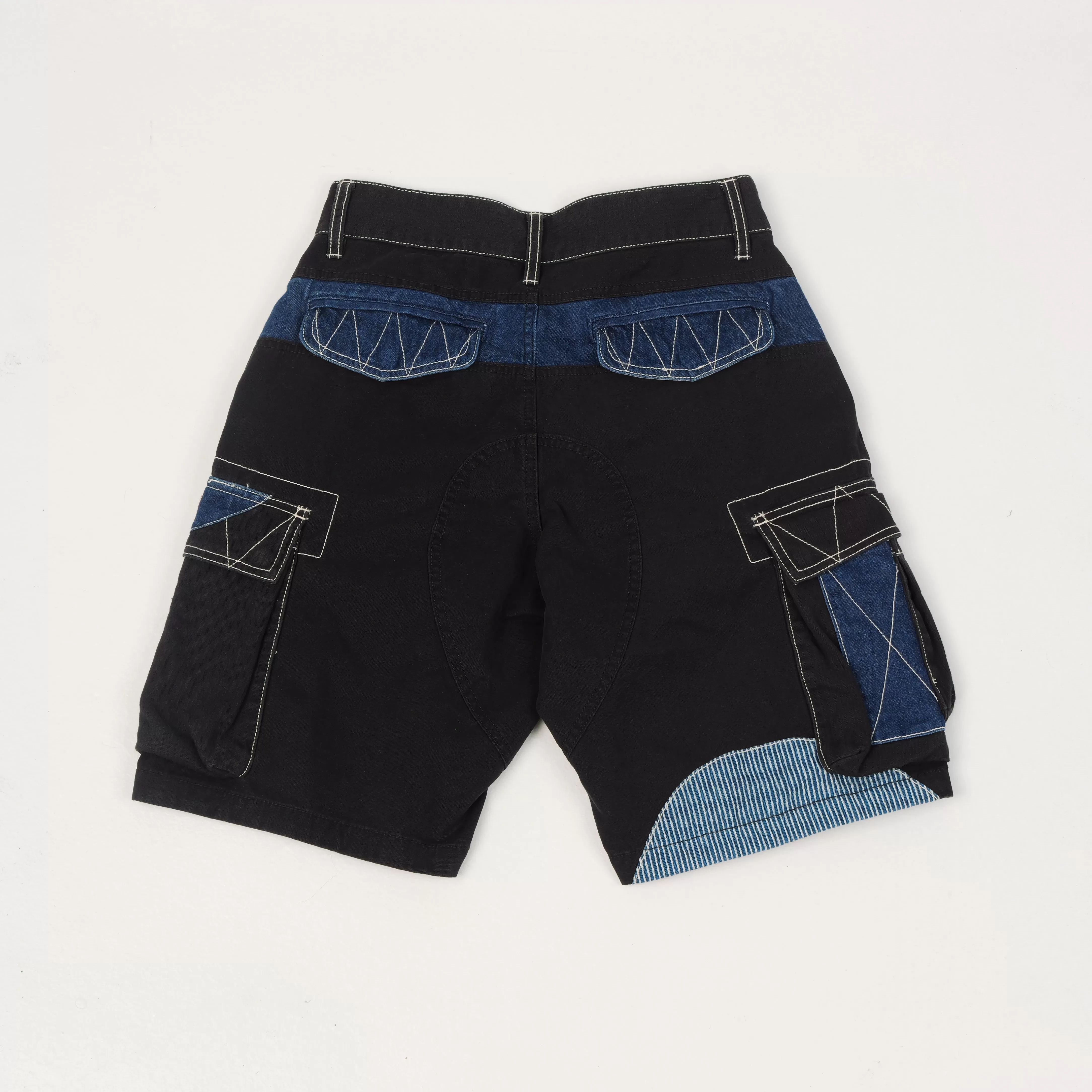 RAYNOR CARGO SHORTS BLACK