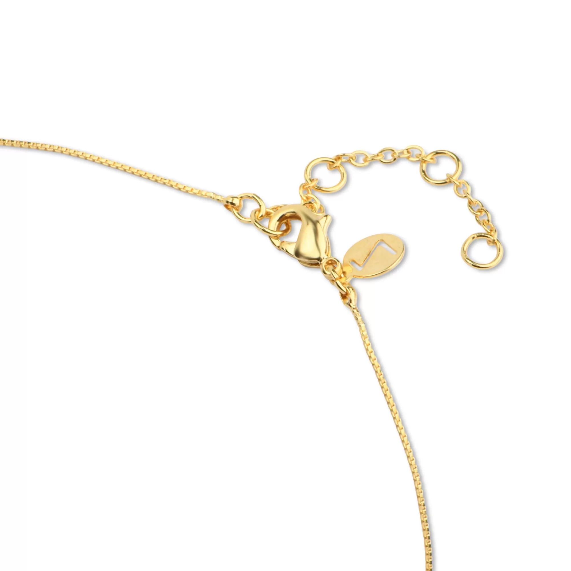 Real Gold Plated Z Mini Puff Heart Necklace For Women By Accessorize London