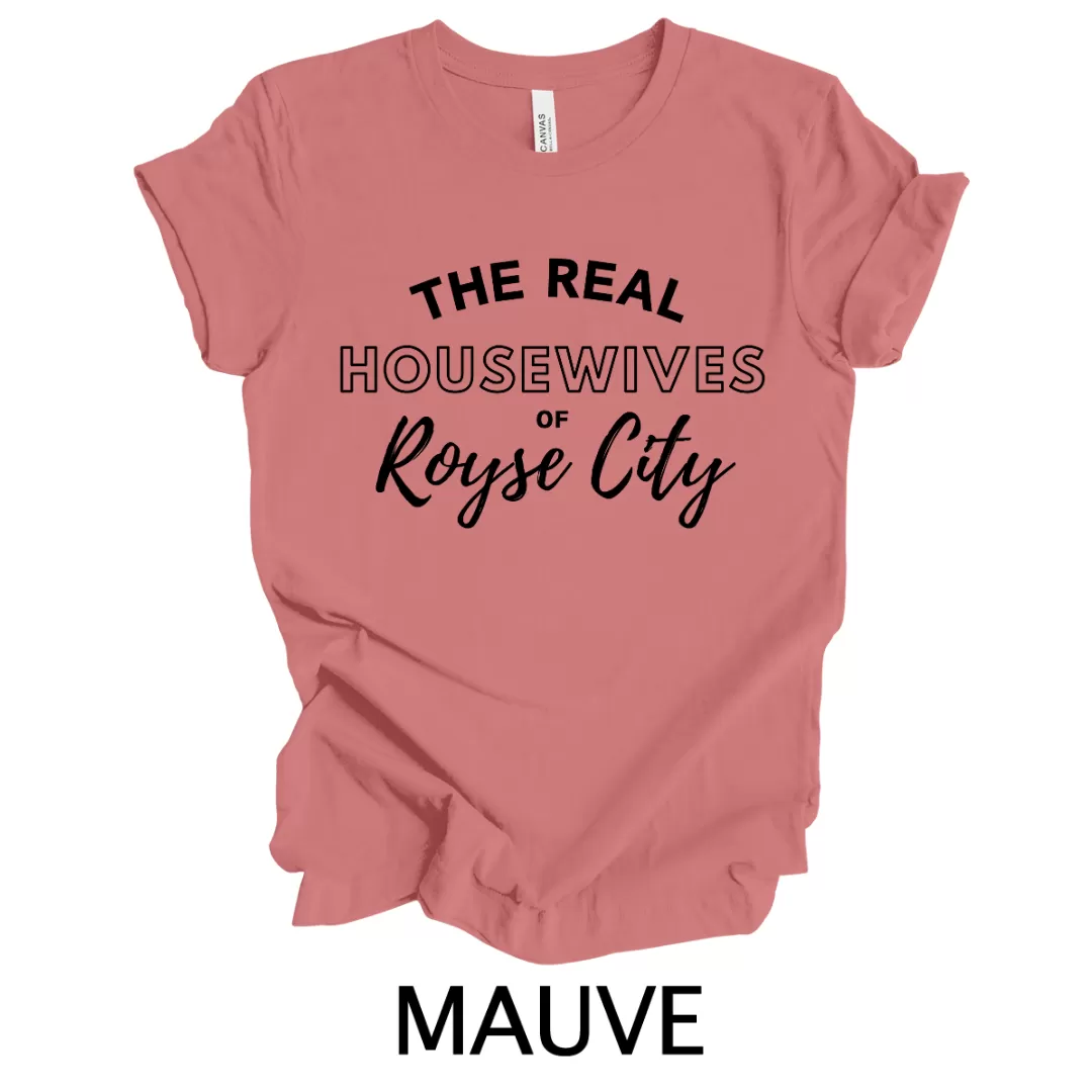 Real Housewives Graphic Sweatshirt & Tee • Mauve