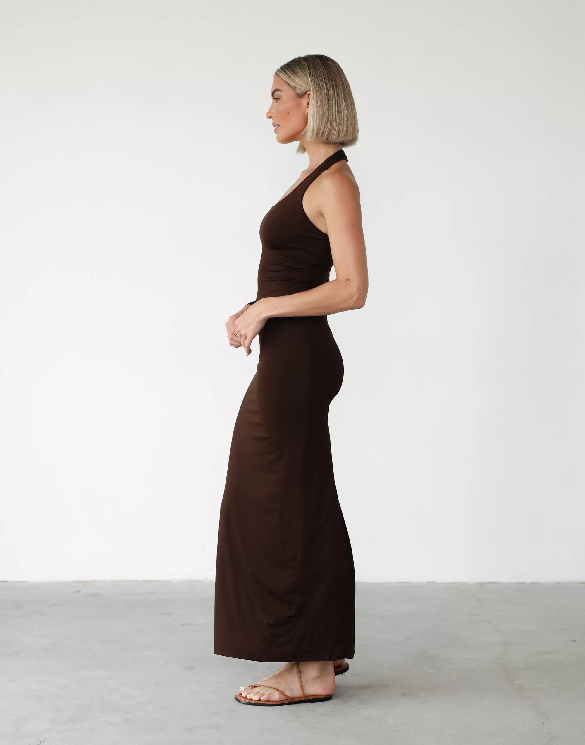 Ryleigh Maxi Dress (Cocoa)