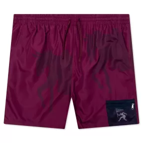 Short Horse Shorts - Tyrian Purple