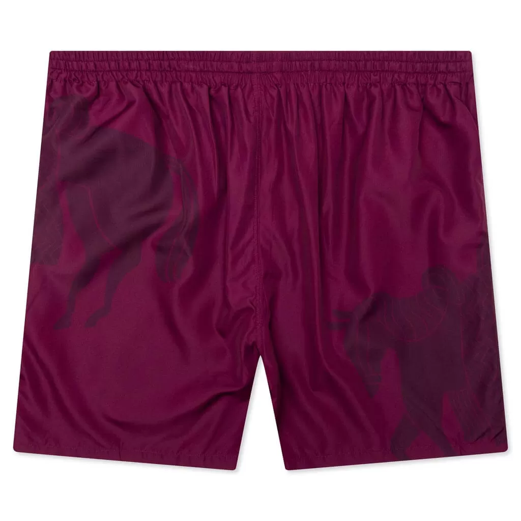 Short Horse Shorts - Tyrian Purple