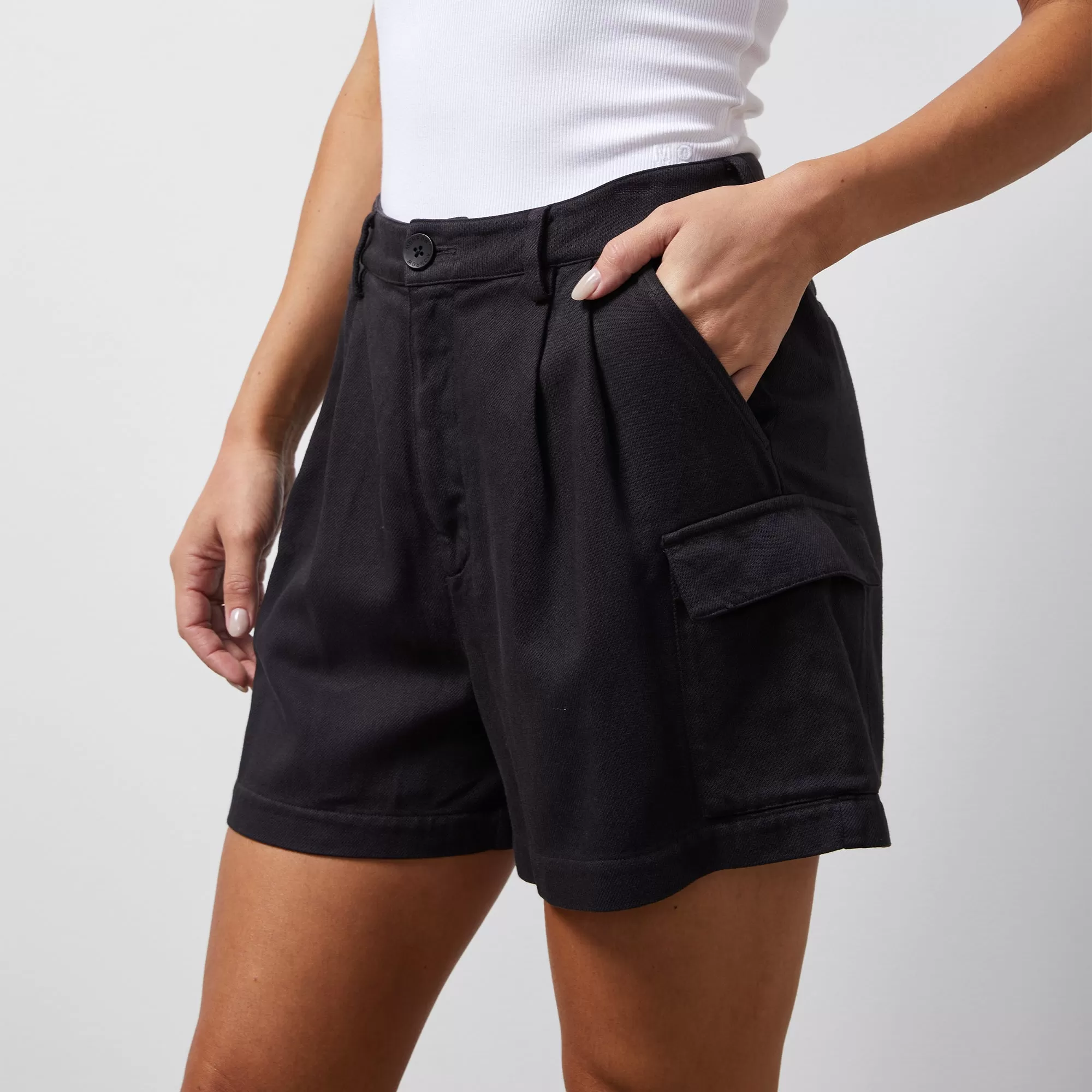 Soft Twill Cargo Short