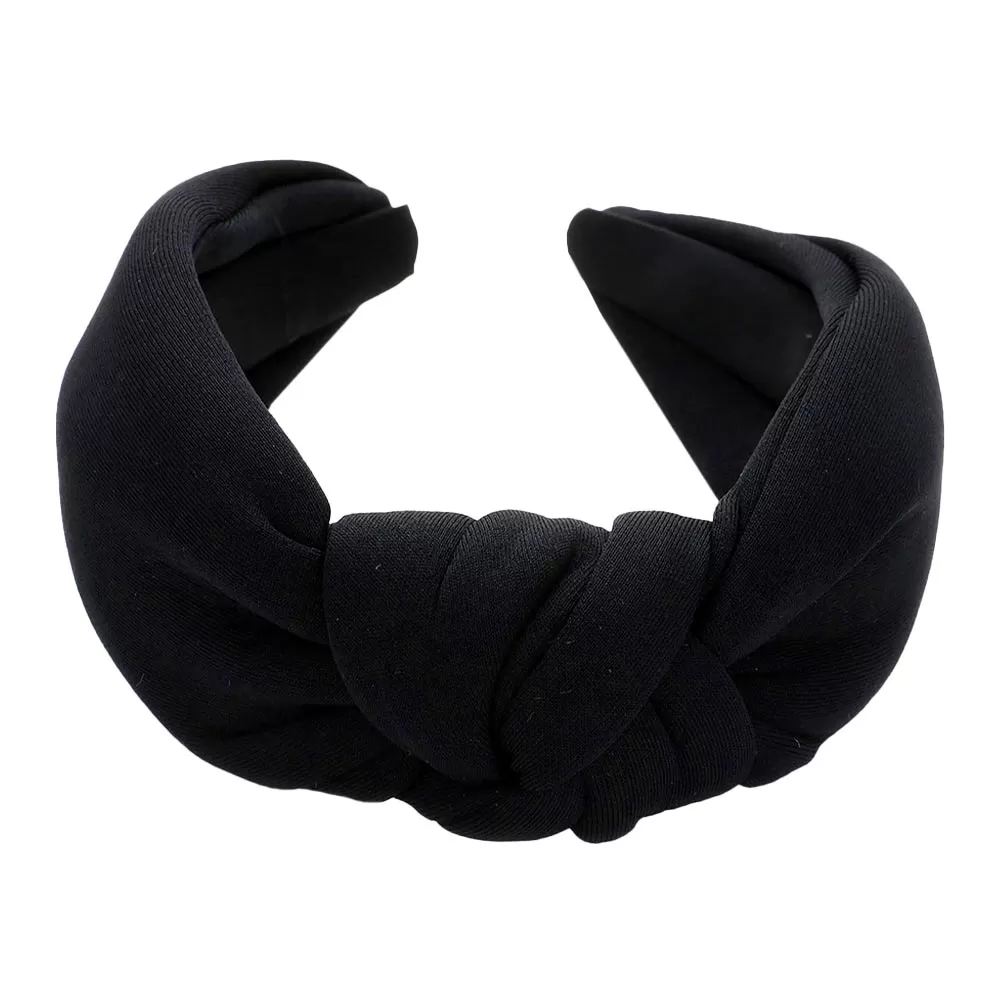 Solid Knot Burnout Headband