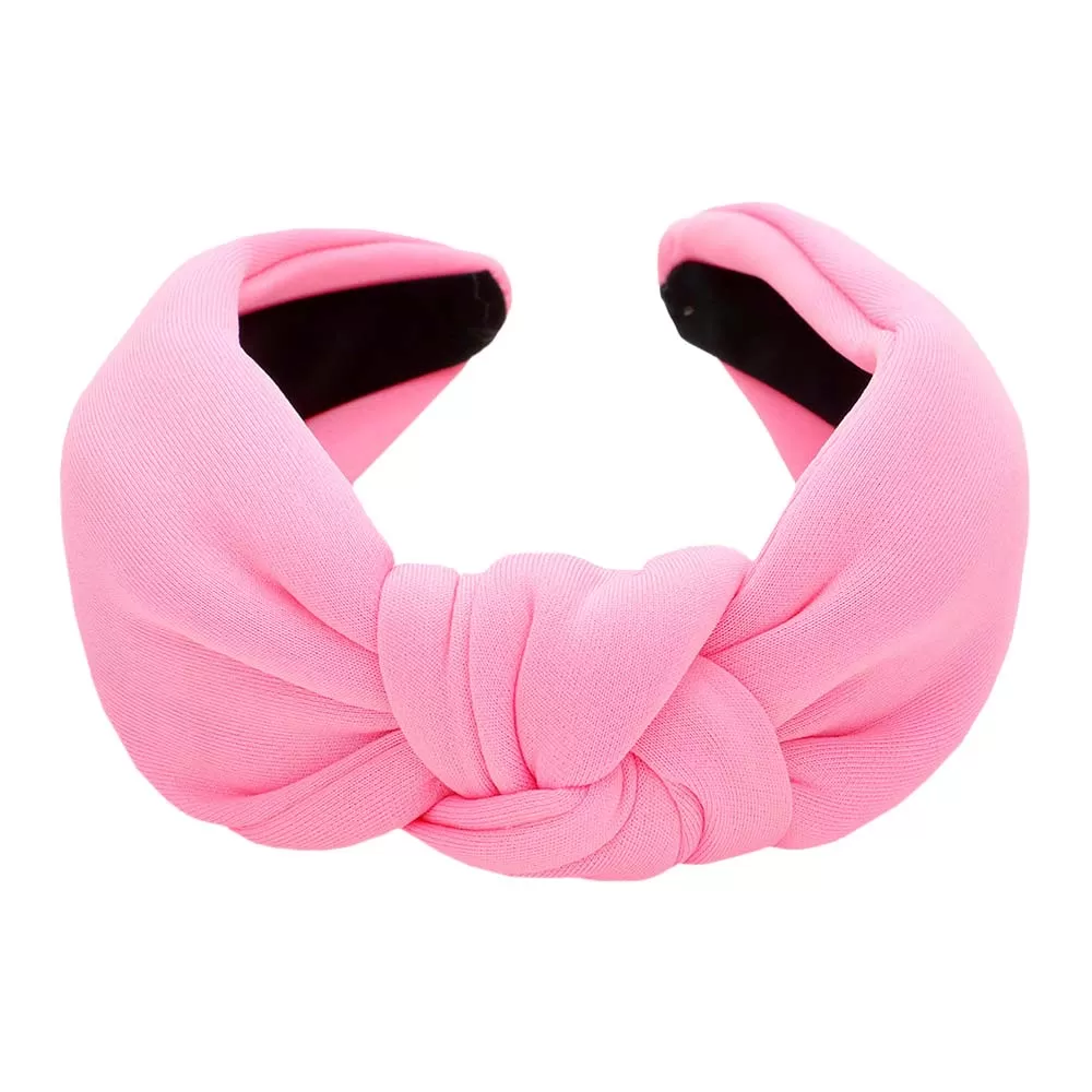 Solid Knot Burnout Headband