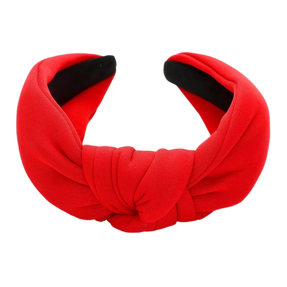 Solid Knot Burnout Headband