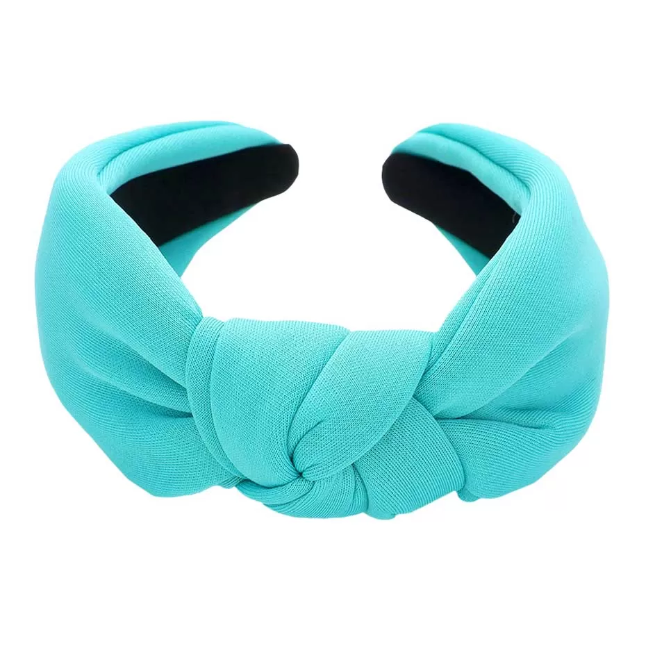 Solid Knot Burnout Headband