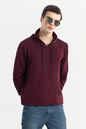 Stasia Maroon Hoodie