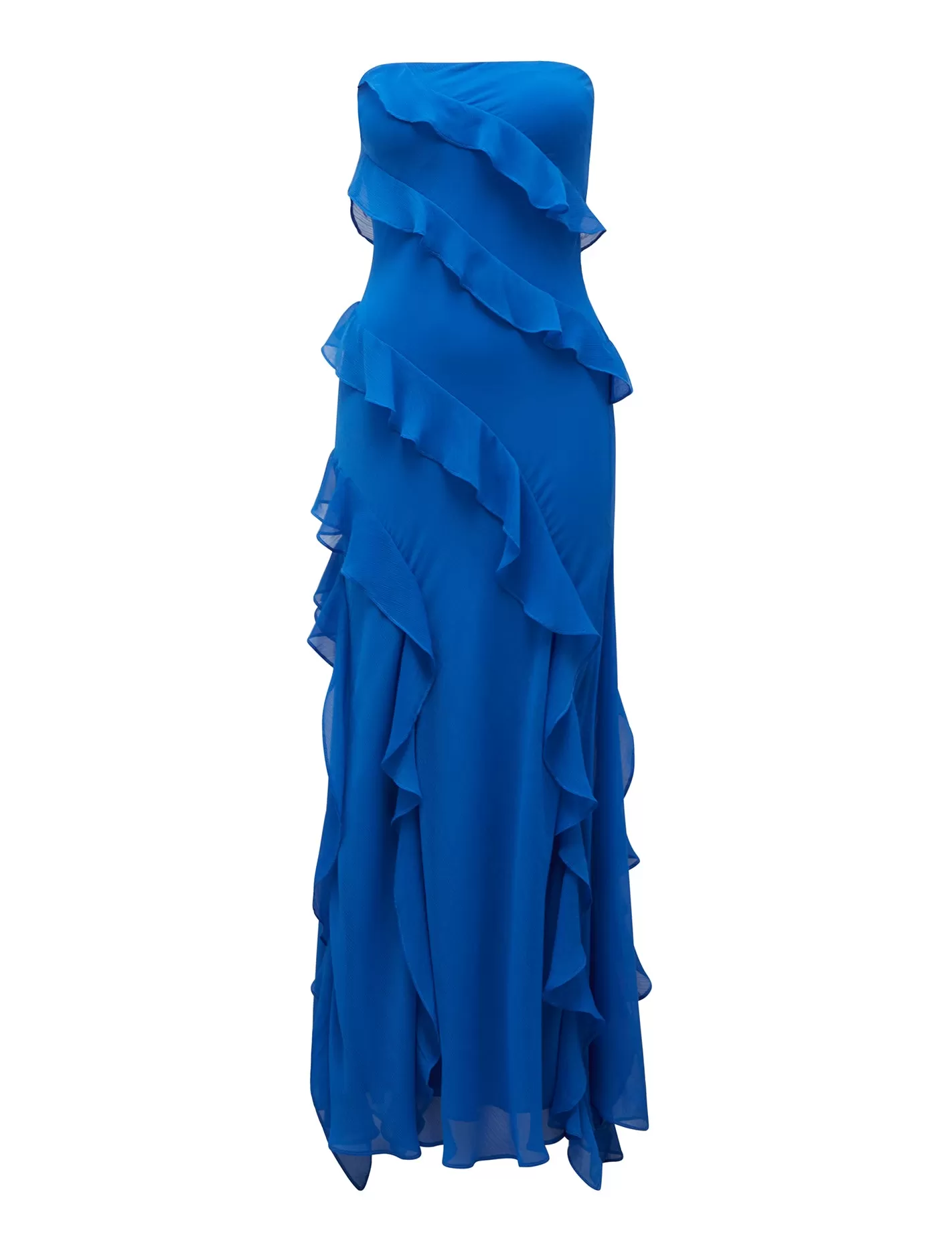 Stella Strapless Ruffle Dress