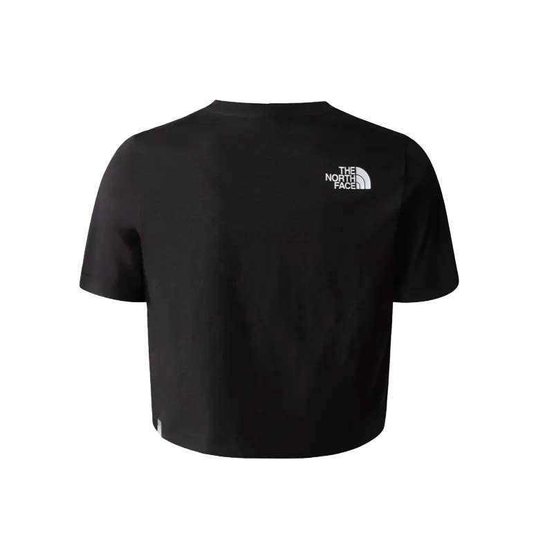 The North Face SS Crop Easy Tee girls' t-shirt NF0A83EUJK31 black