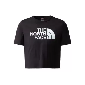 The North Face SS Crop Easy Tee girls' t-shirt NF0A83EUJK31 black