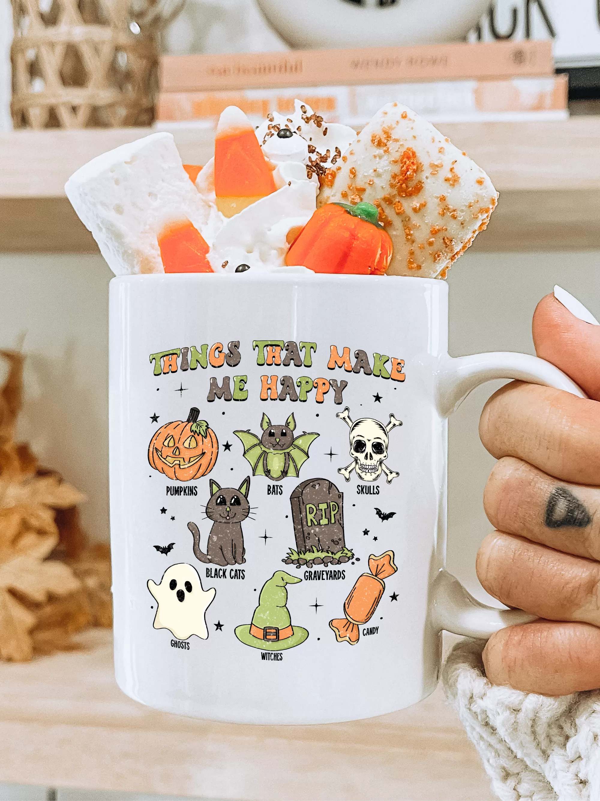 Things That Make Me Happy Halloween Mug