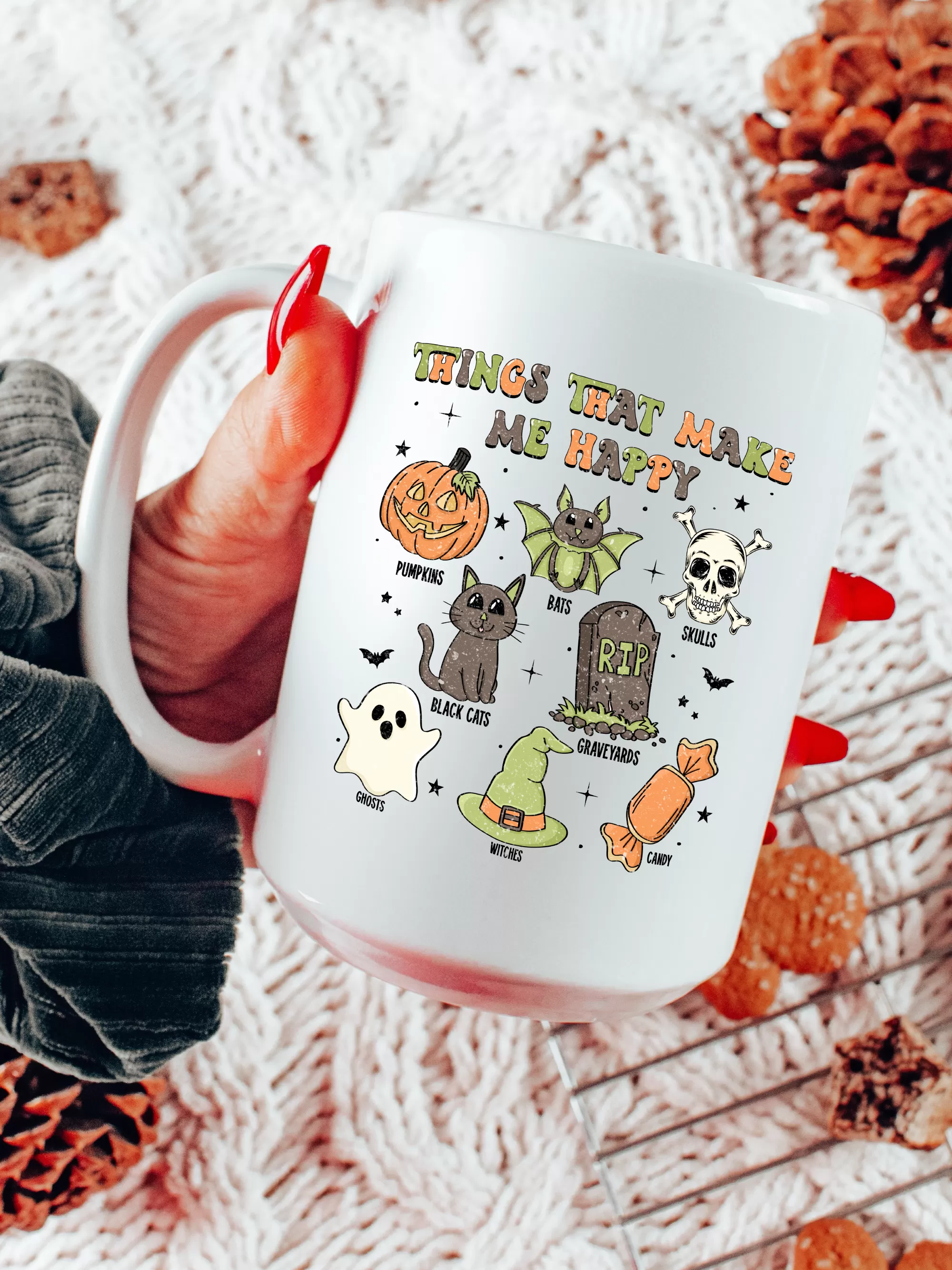 Things That Make Me Happy Halloween Mug