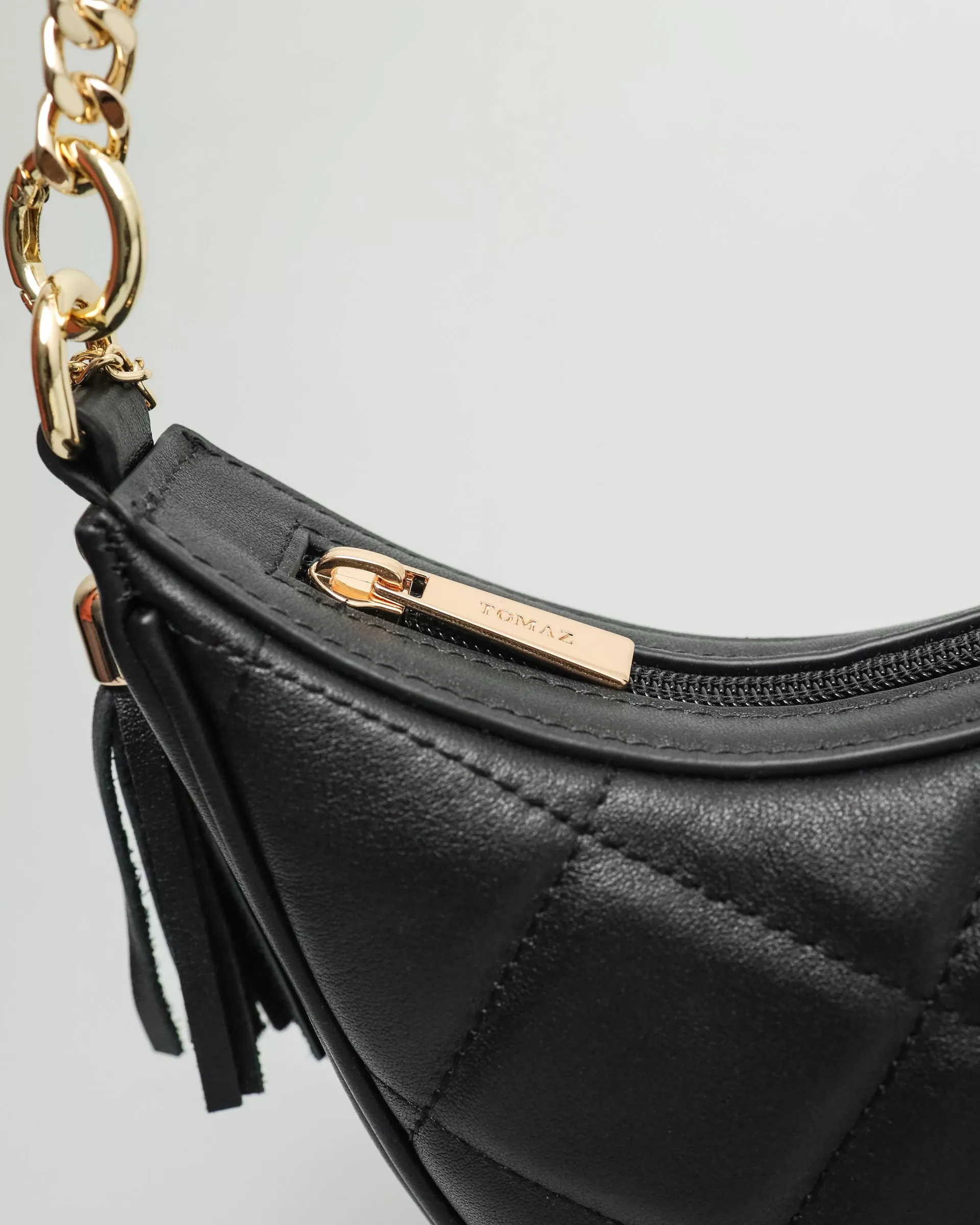 Tomaz BL201 Ladies Crescent Bag (Black)