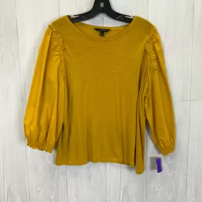 Top 3/4 Sleeve Basic By Banana Republic  Size: L