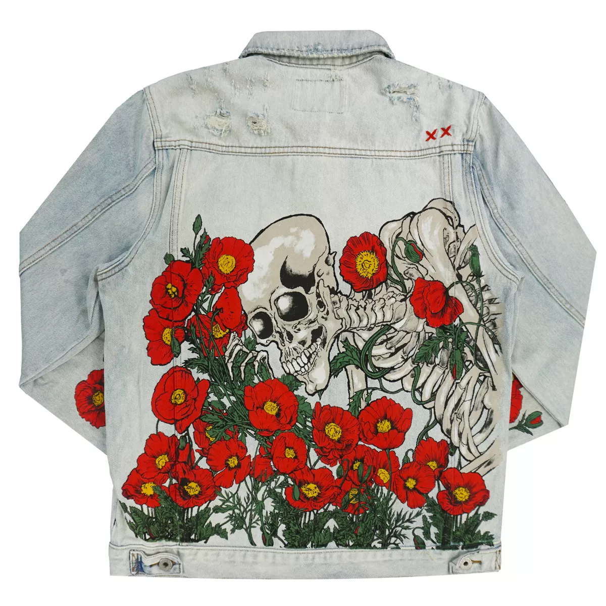 Type ll Poppy Denim Jacket (Lt Blue) /C1