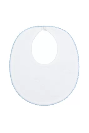 White Bubble Baby Bib