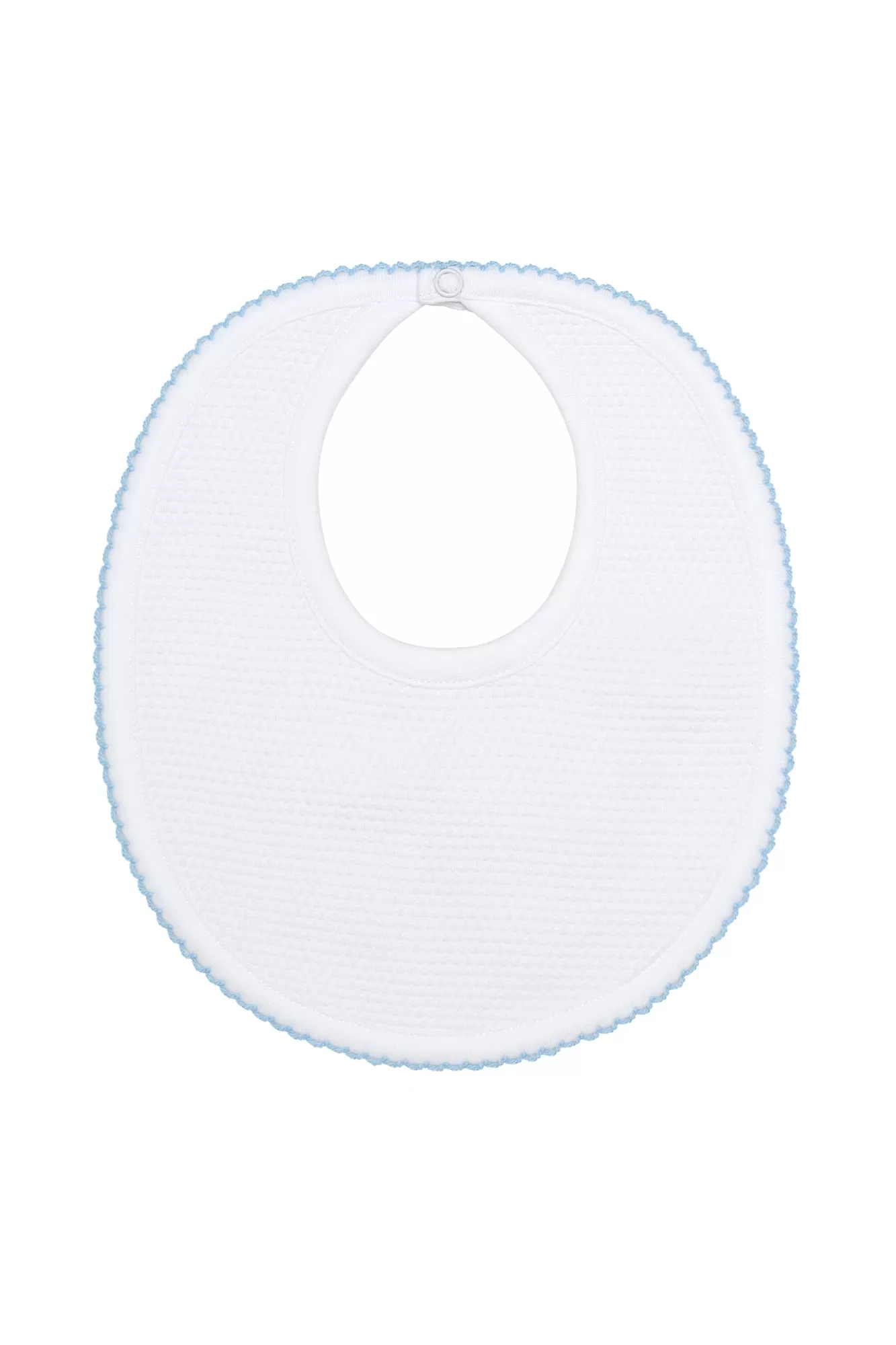 White Bubble Baby Bib